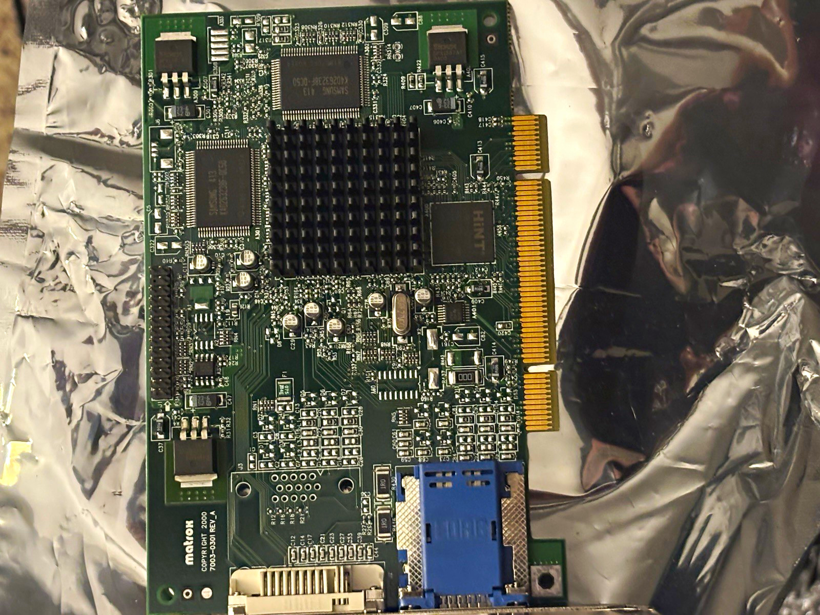 IBM Matrox G450 32MB PCI Video Graphics Card 00P5758 GXT135P - Untested