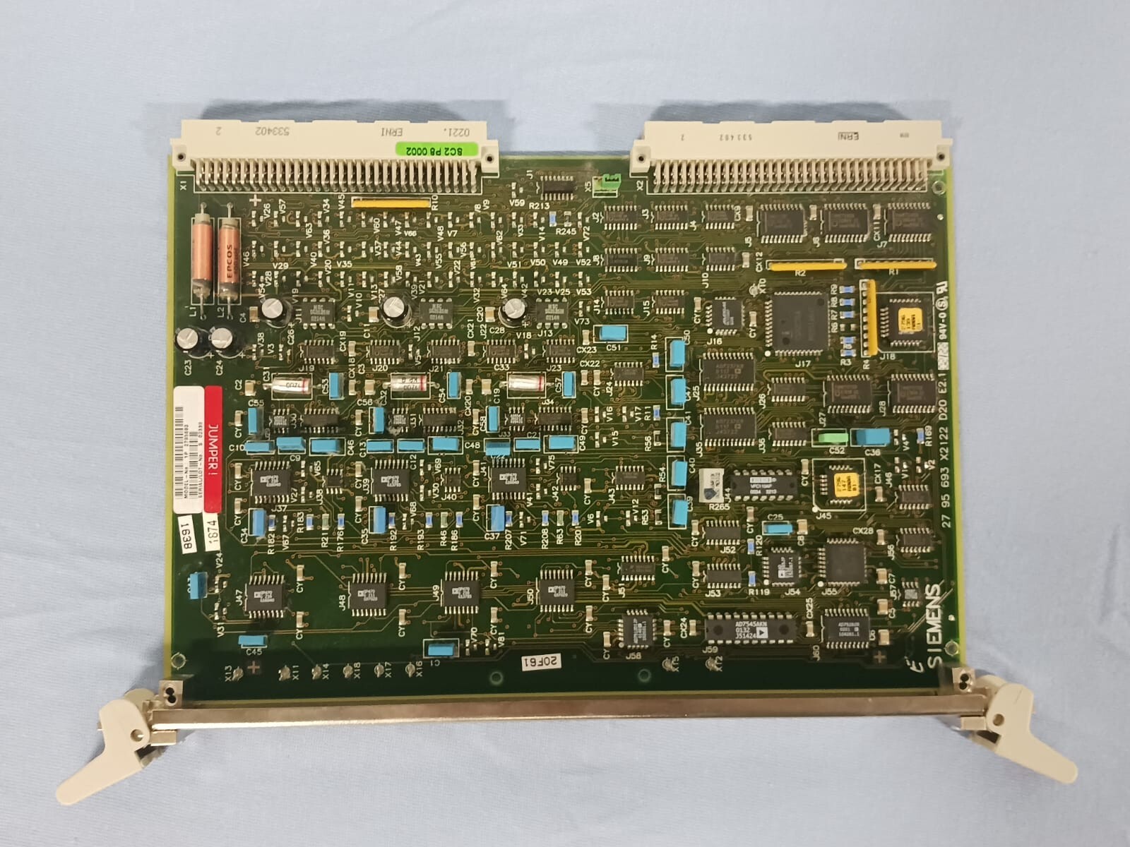 Siemens 2795693 PCB Circuit Control Board 27 95 693 X2122 D20 E2.1