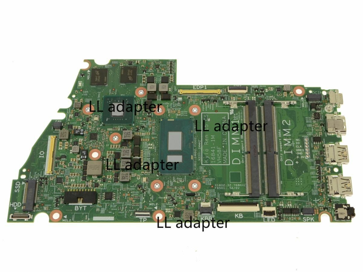 For Dell Inspiron 15 7570 7573 I7-8550U SR3LC 16841-1M Motherboard 0MJCYX MJCYX