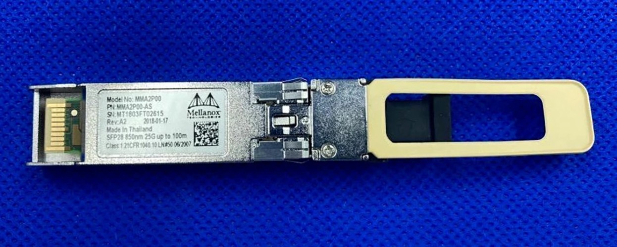 U82108 MELLANOX MMA2P00AS Transceiver 25gbe Sfp28 Mpo850nm Up To 100m G1N