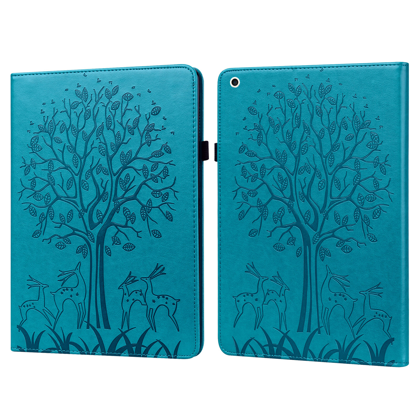 Fr iPad 10th Gen 10.9" 2022 Emboss Pattern Shockproof Card Slot Stand Case Cover