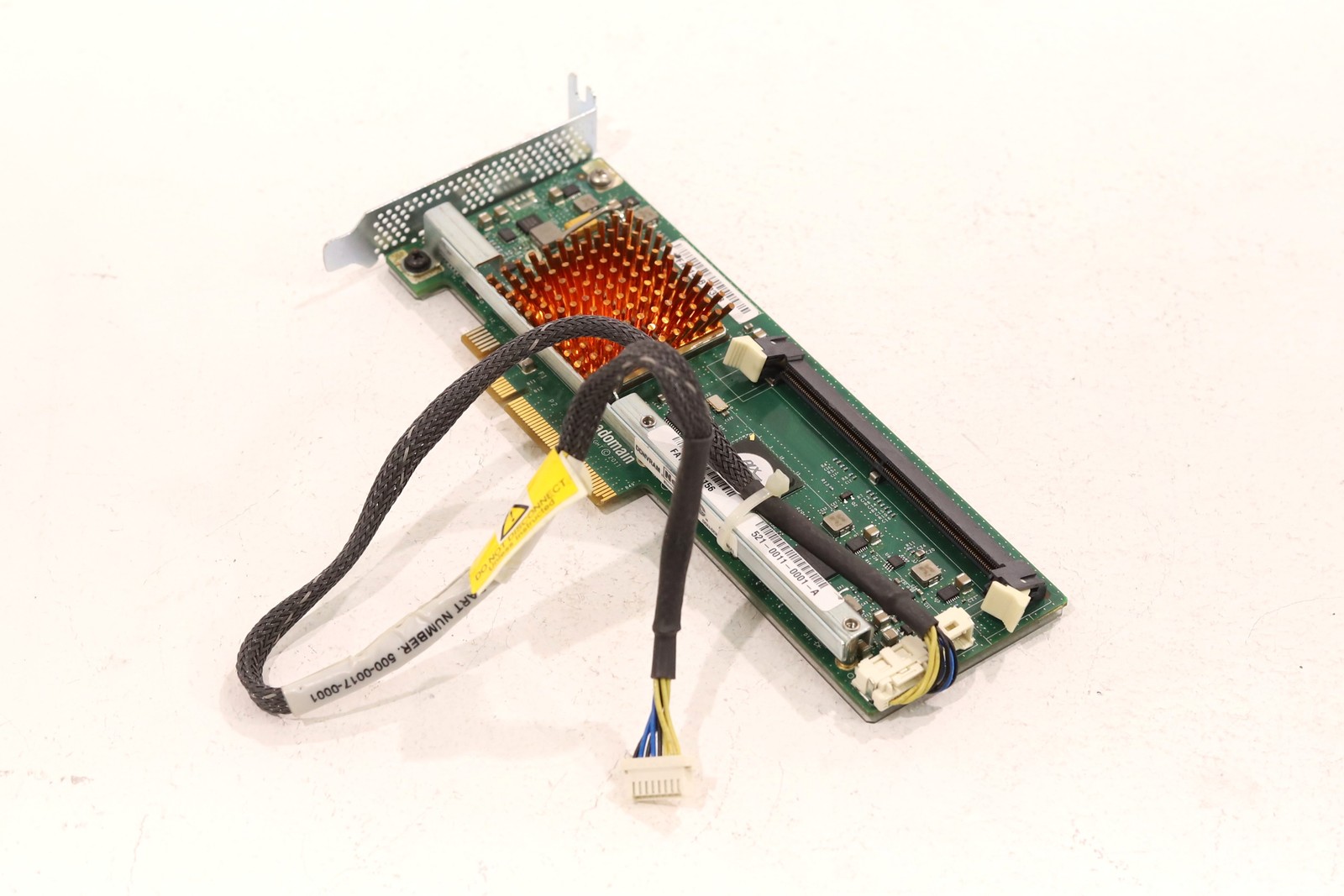 EMC DD670 PCIe x8 NVRAM Card With Cable P/N: 510-0327-0005-A Tested Working