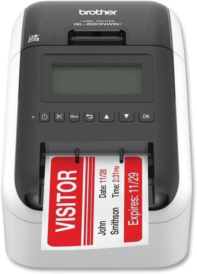 QL-820NWBC Ultra Flexible Label Printer with Multiple Connectivity Option