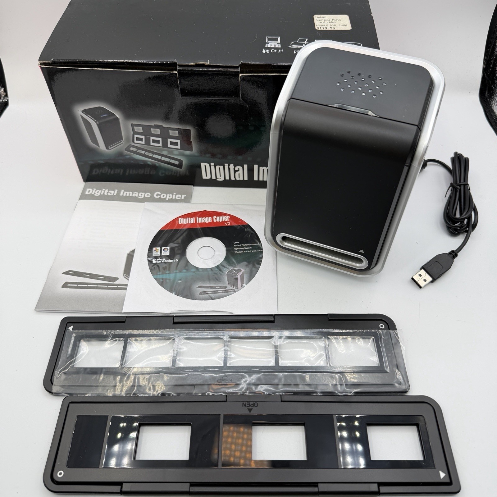 Pana-Vue Digital Image Copier Convert Slides And Negatives To Digital Images