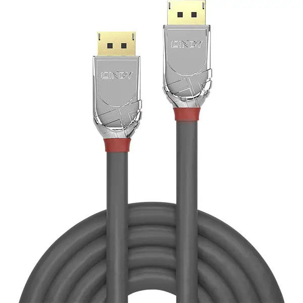 Lindy 36303 DisplayPort Cable DisplayPort Plug, DisplayPort Plug 3.00m Grey