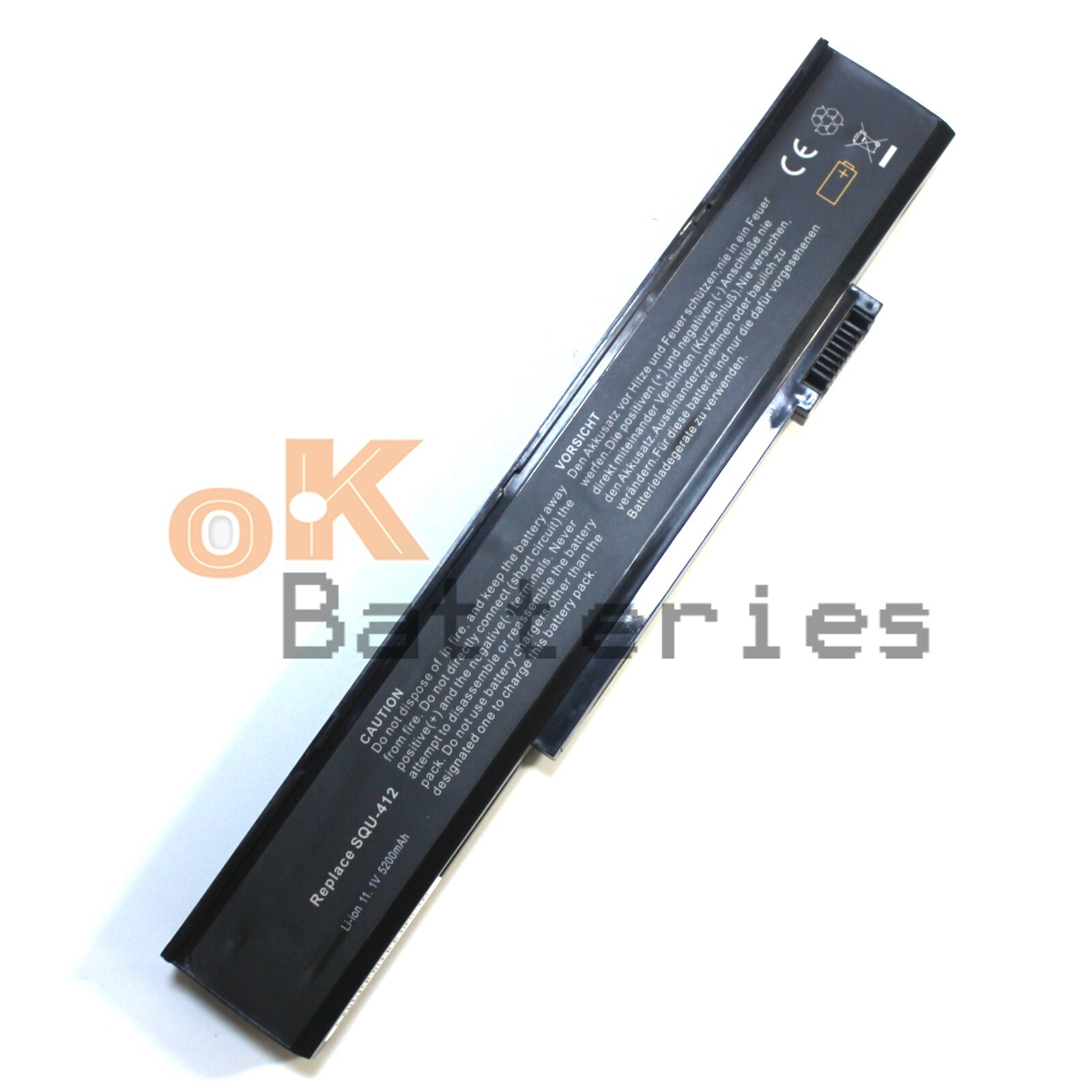 New 6Cell Battery for Gateway M360 M460 M680 MX3000 MX6000 NX860 SQU-412 SQU-413