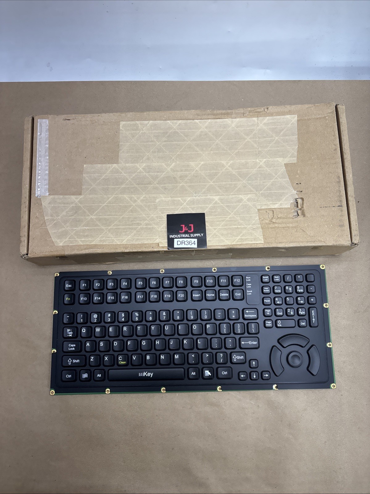 New In Open Box IKEY 5K-OEM-FSR-USB Keyboard,Black,0.42" H 33JP61 Fast Shipping