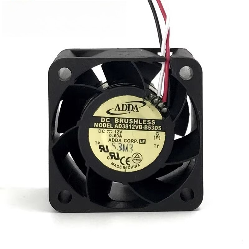 ADDA AD3812VB-B53DS 4028 DC12V 0.60A 4CM 3-Wire Server Cooling Fan