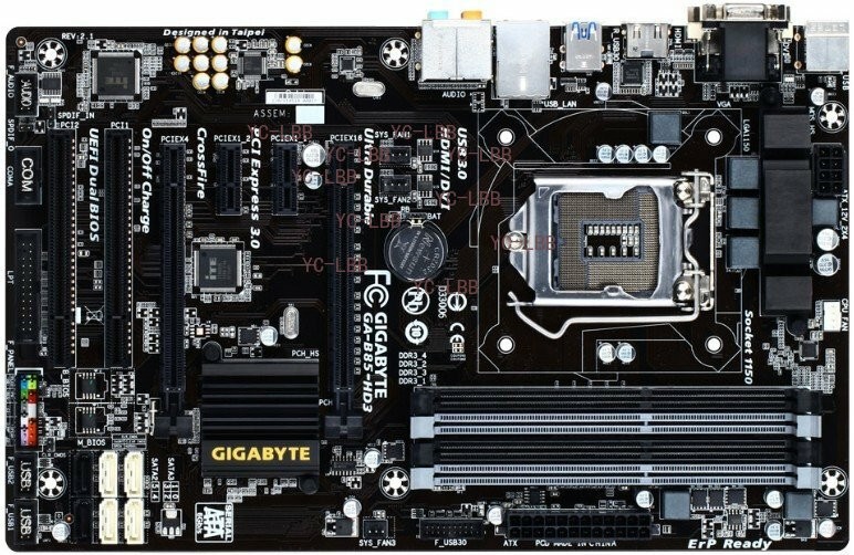 FOR Gigabyte GA-B85-HD3 LGA 1150 B85 ATX Motherboard DDR3 Express Chipset Socket