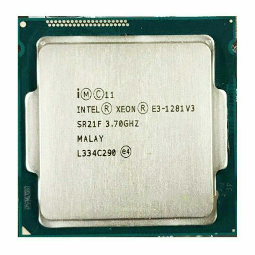 Intel Xeon E3-1281 V3 3.7GHz 4 cores 8MB SR21F Socket LGA1150 CPU Processor 