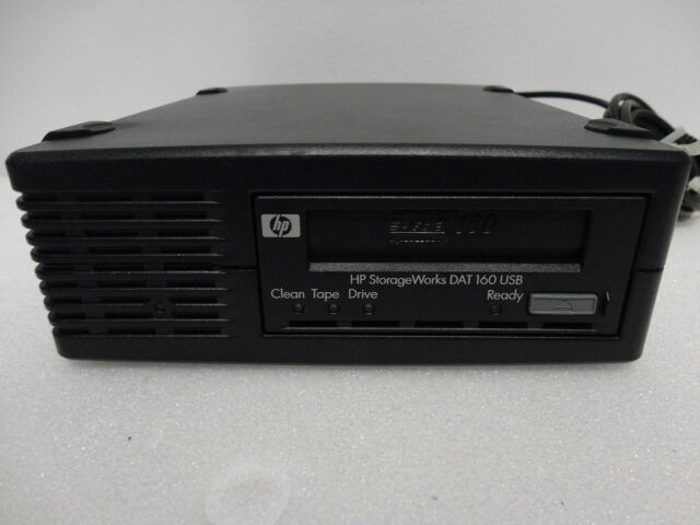 HP DAT160 USB External Tape Drive Q1581A BRSLA-05U2-AC 393643-001