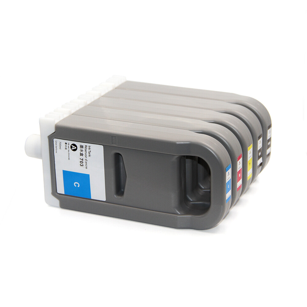 5*700ML PFI-703 Ink CartridgeFor Canon imagePROGRAF iPF810 815 820 825 Printer