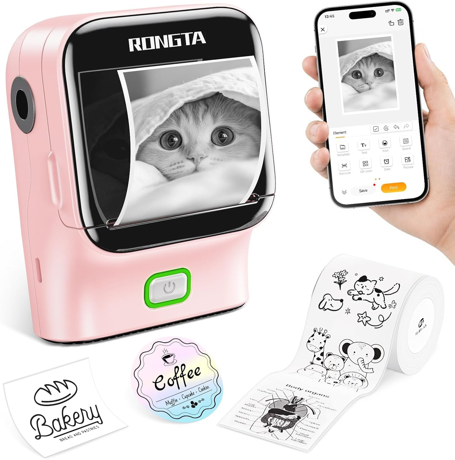 Mini Sticker Printer