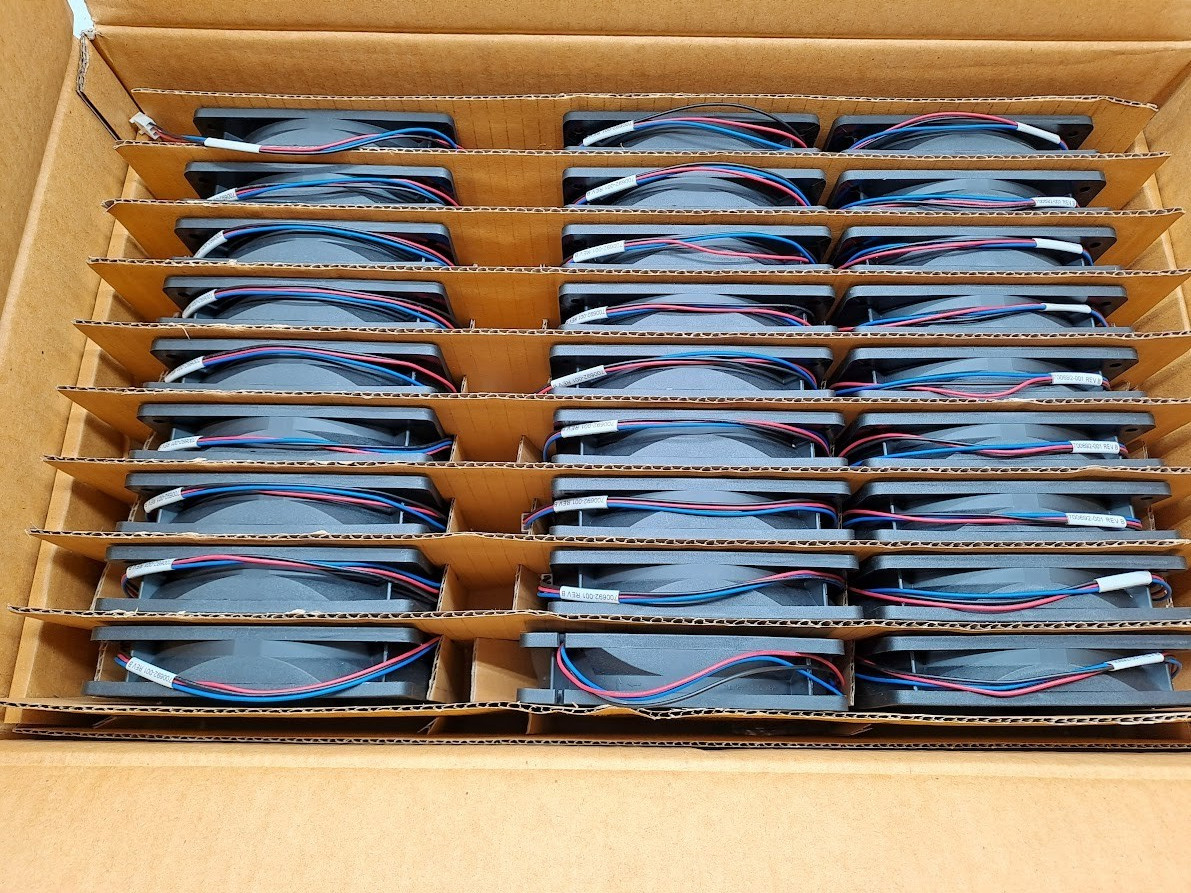 54X DELTA ELECTRONICS DC BRUSHLESS AFB1212M DC12V 0.27A