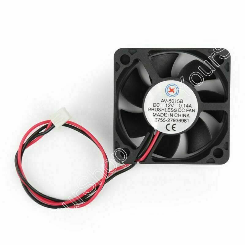DC Brushless Cooling PC Computer Fan 5V 12V 24V 5015s 5015B 50x50x15 2 Pin