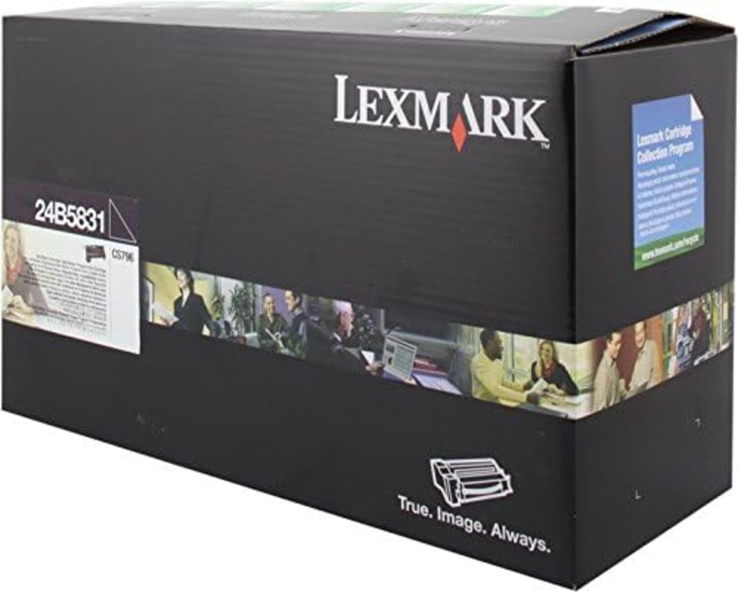 Genuine LEXMARK CS796 BLK Print CART Extra HIYLD RET PROJ - 24B5831