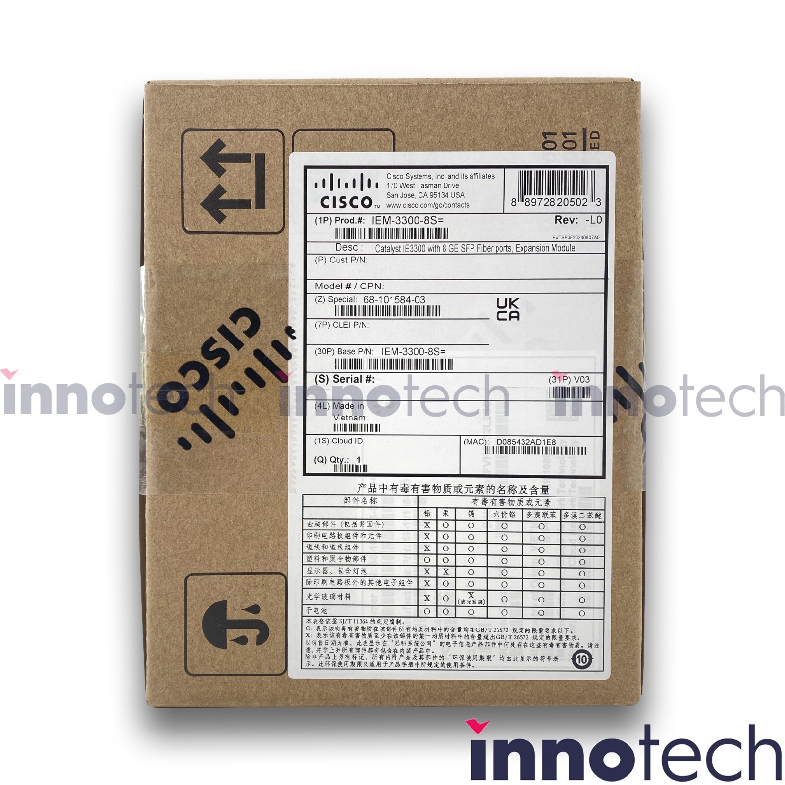 Cisco IEM-3300-14T2S Industrial Ethernet Switch New Sealed 