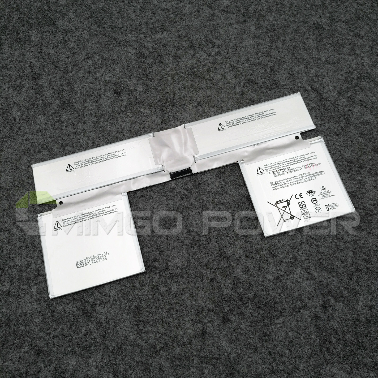 New Genuine G3HTA024H G3HTA023H Battery for Microsoft Surface Book 1 2 gen 1703