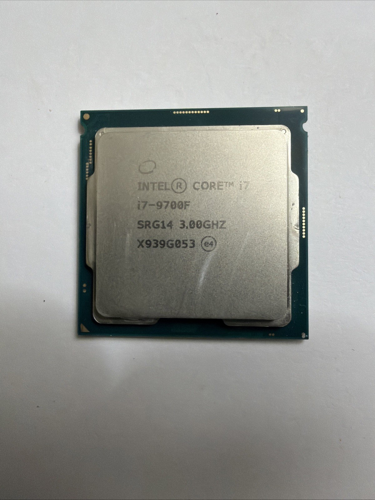 Intel Core i7-9700F 3.00GHz 8 Core SRG14 8 Thread LGA 1151 CPU