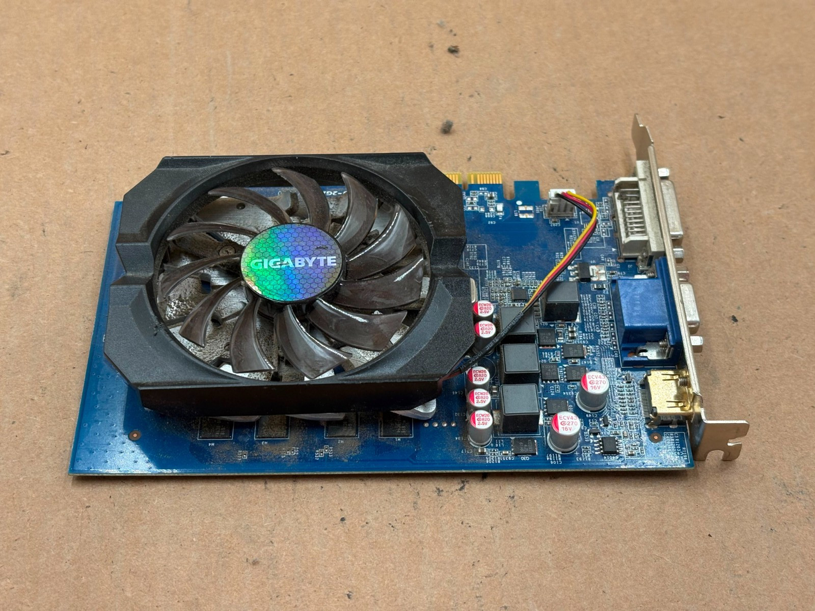 Gigabyte GeForce GT 420 2GB DDR3 PCIe 2.0 Graphics Card- GV-N420-2GI
