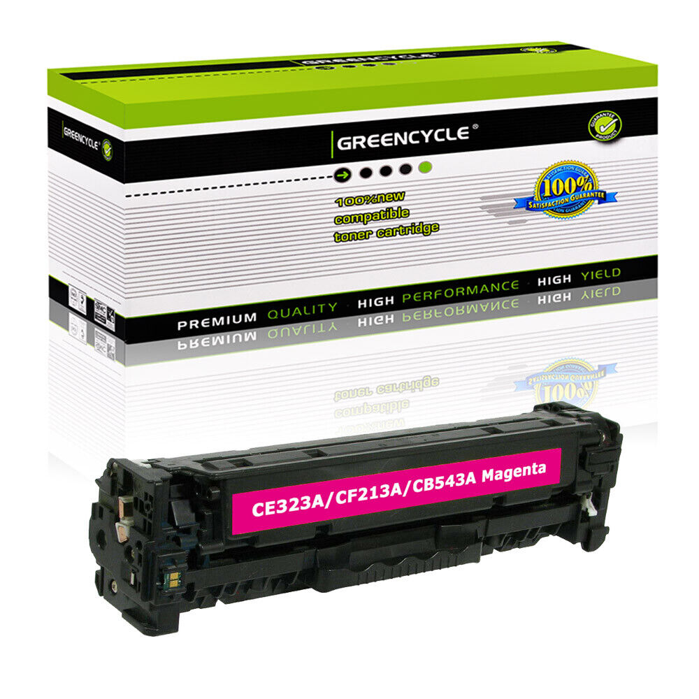 1 CE323A Magenta Toner Cartridge For HP Color LaserJet Pro 128A CP1525N CP1525NW