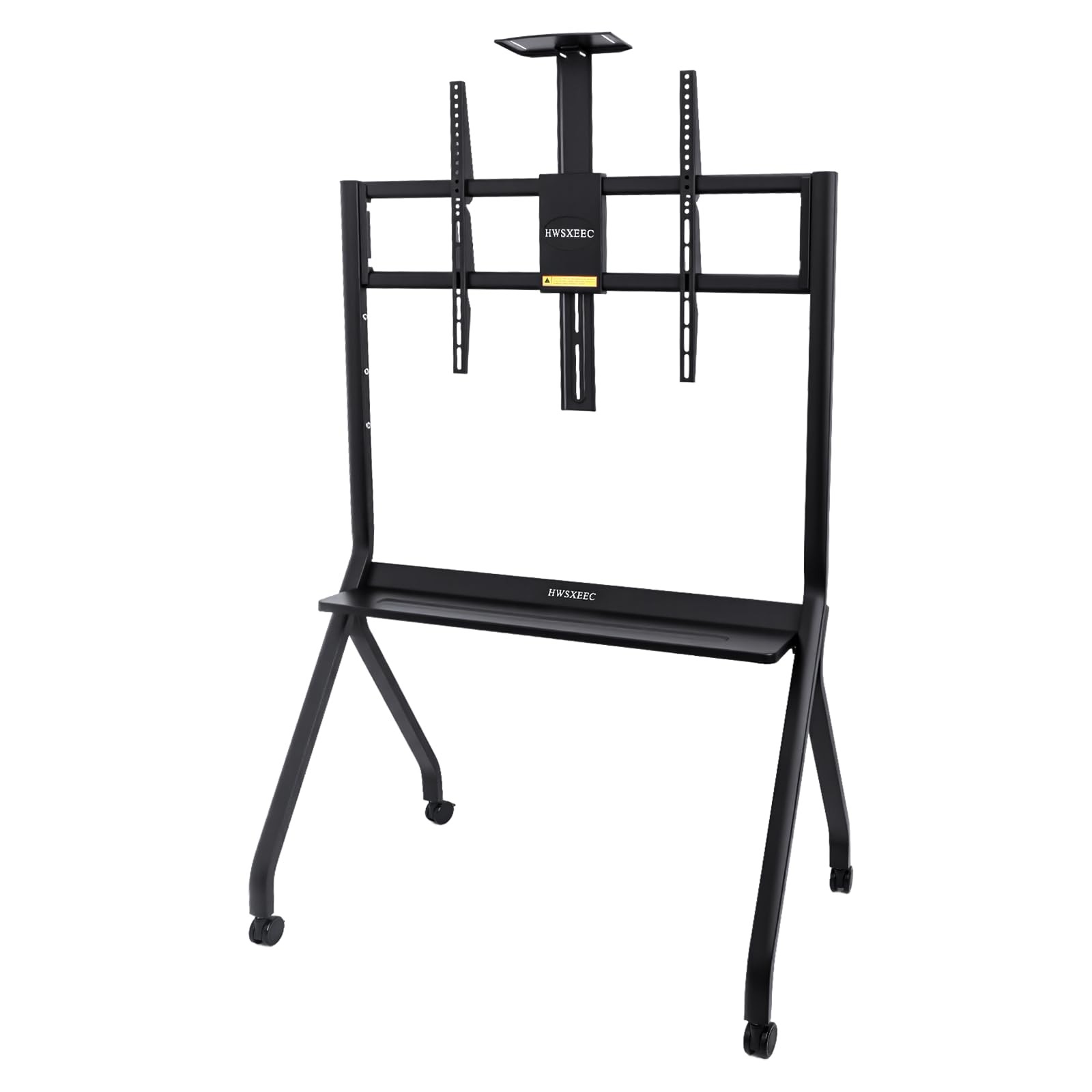 Mobile smart board stand wheels lock