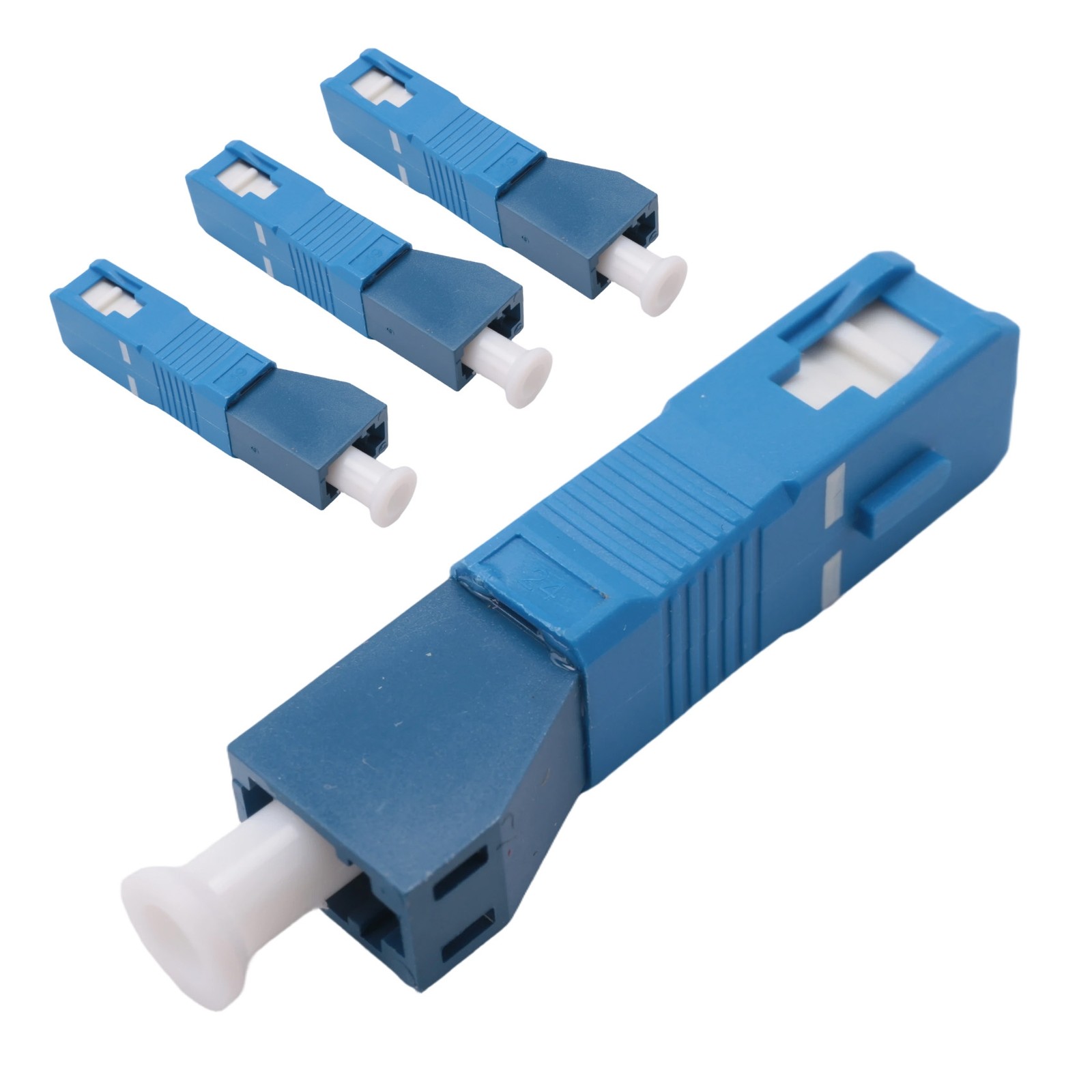 4 Pack Single Mode 9/125Um SC/UPC Male to LC/UPC Female  Optical Fiber1716