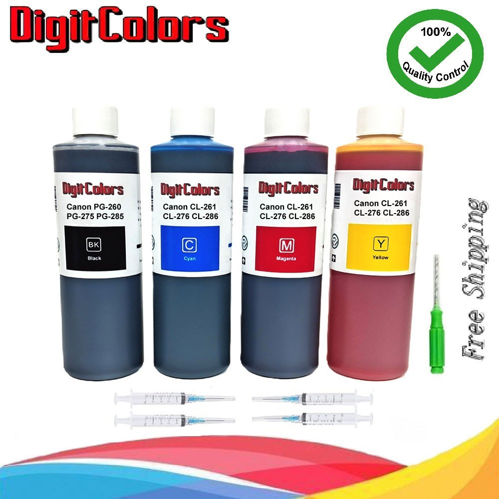 Ink bottle Refill Kit For Canon PG-260 CL-261 PG-285 CL-286 PG-285XL CL-286XL