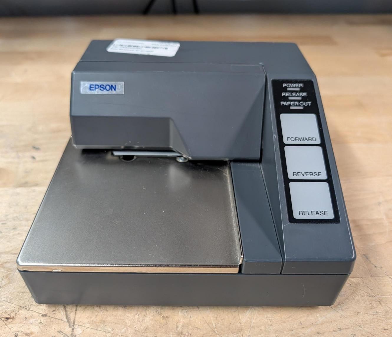 Epson TM-U295 M66SA Slip Printer - Tested No Power Supply - Black