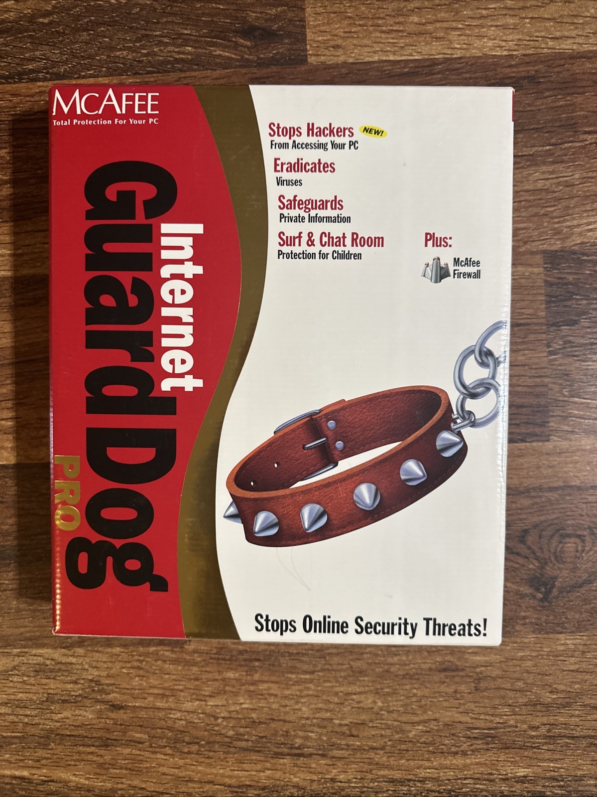 McAfee Internet Guard Dog Windows ME Safeguards Protects Eradicates Viruses