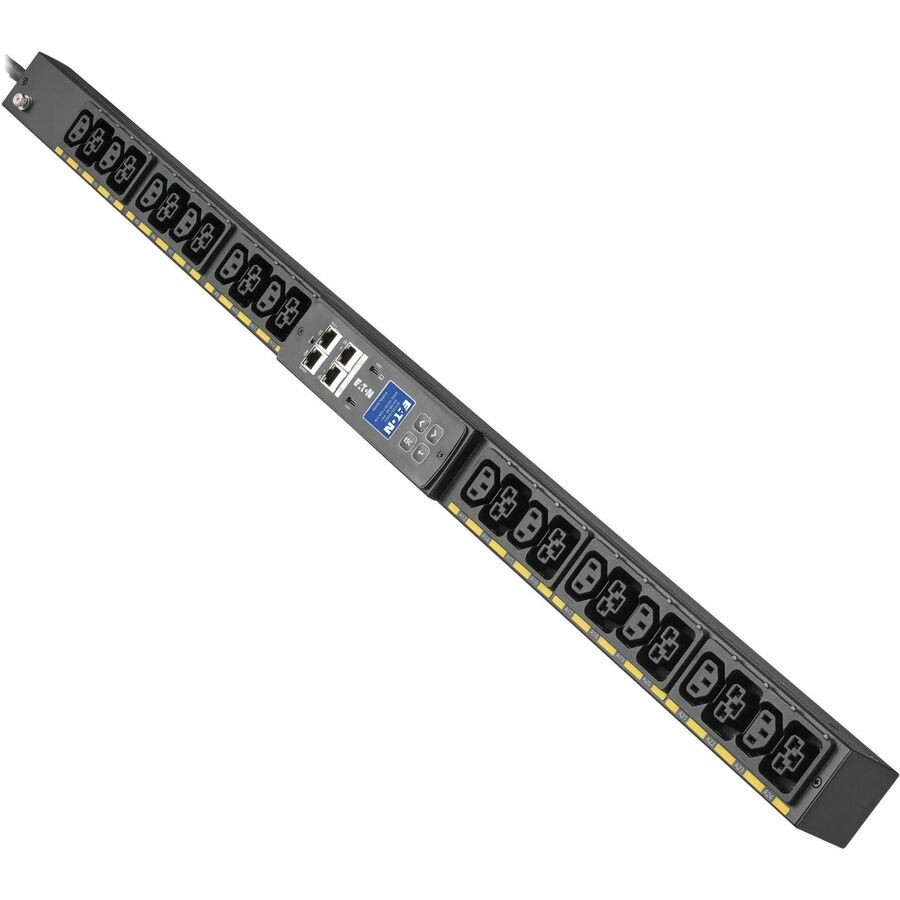 Eaton Single-Phase Metered Input Rack PDU G4, 100-240V, 24 Outlets, 10 ft. Cord