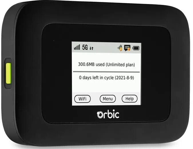 Verizon Orbic Speed 5G UW Mobile Hotspot WIFI Jetpack Modem NEW OTHER UNLOCKED