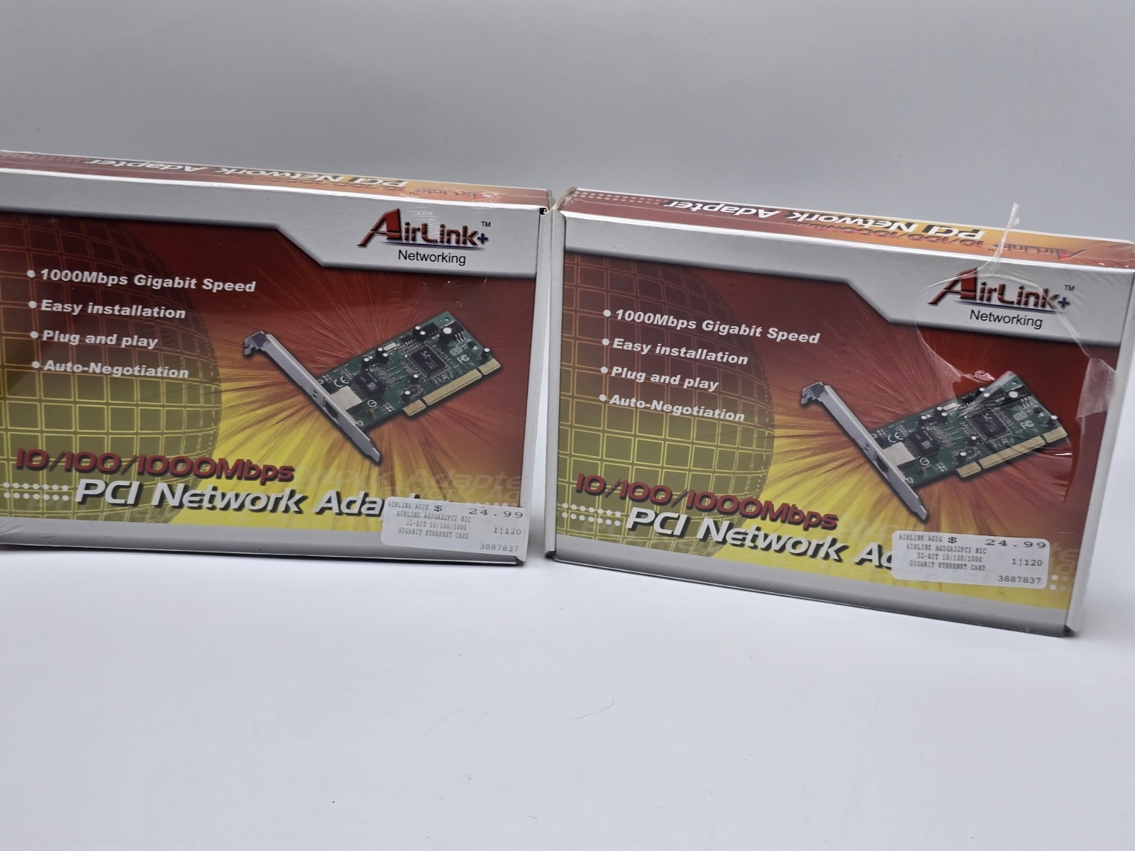 AirLink101 AGIGA32PCI Gigabit Ethernet PCI Network Adapter 10/100/1000 Mbps Card
