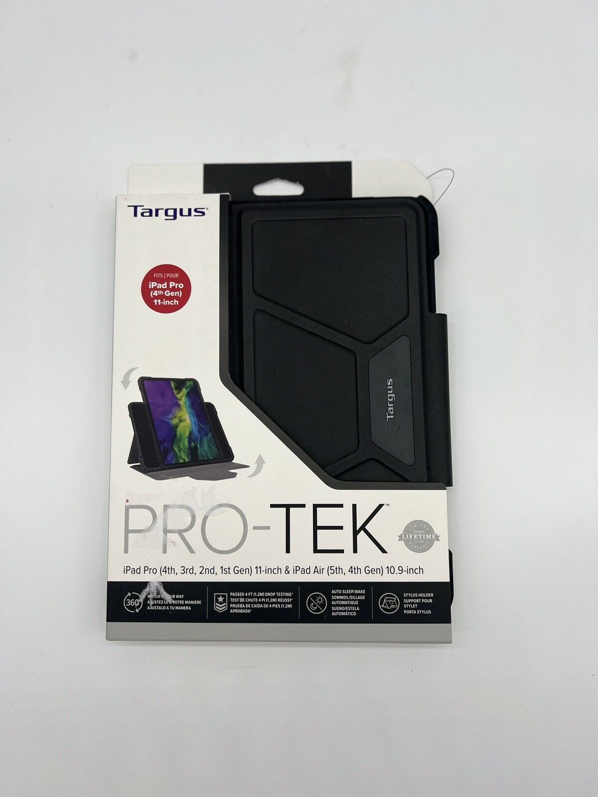 Targus Pro-Tek Folding iPad Case For iPad Pro Versions Black