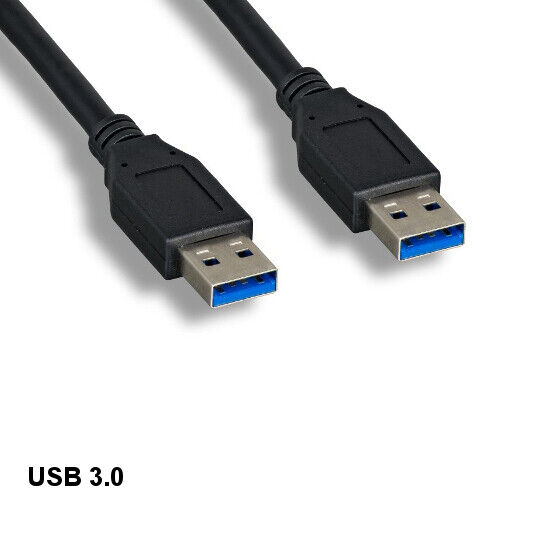 10PCS 15' Spuer Speed USB 3.0 Type A Cable 5Gbps Male Sync Charge Connect Data