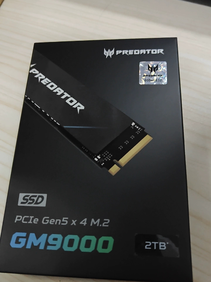 Acer Predator GM9000 2TB PCIe 5.0 NVMe M.2 SSD 14000MB/s Read Gaming SSD