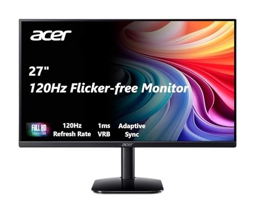 27in FHD 1920x1080 IPS 120Hz Gaming Monitor | Office KB272 G0bi
