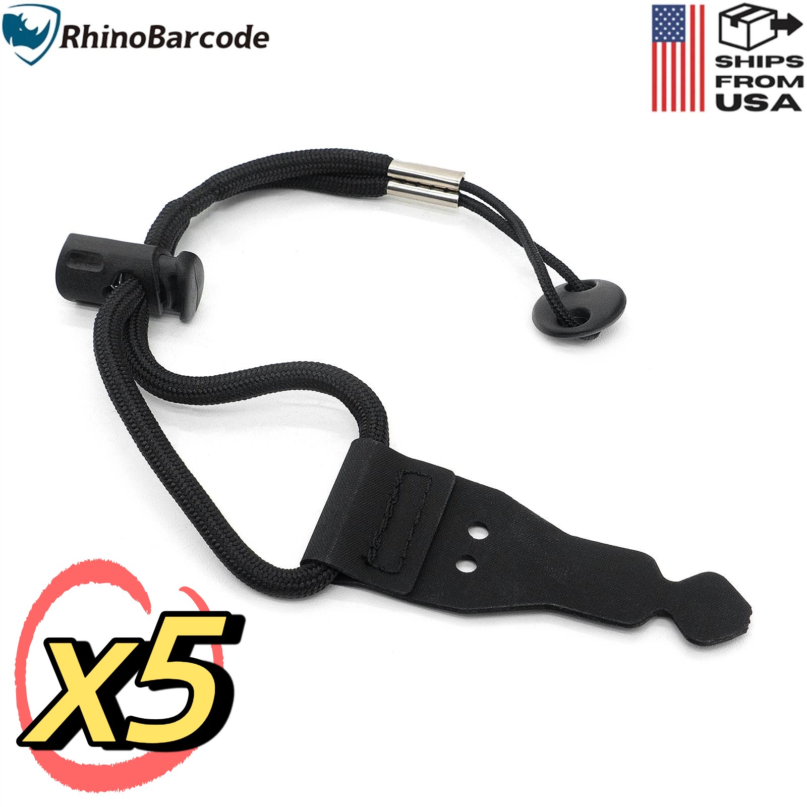 5PCS Handstrap Hand Strap Replacement for Symbol MC3300 Barcode Scanners