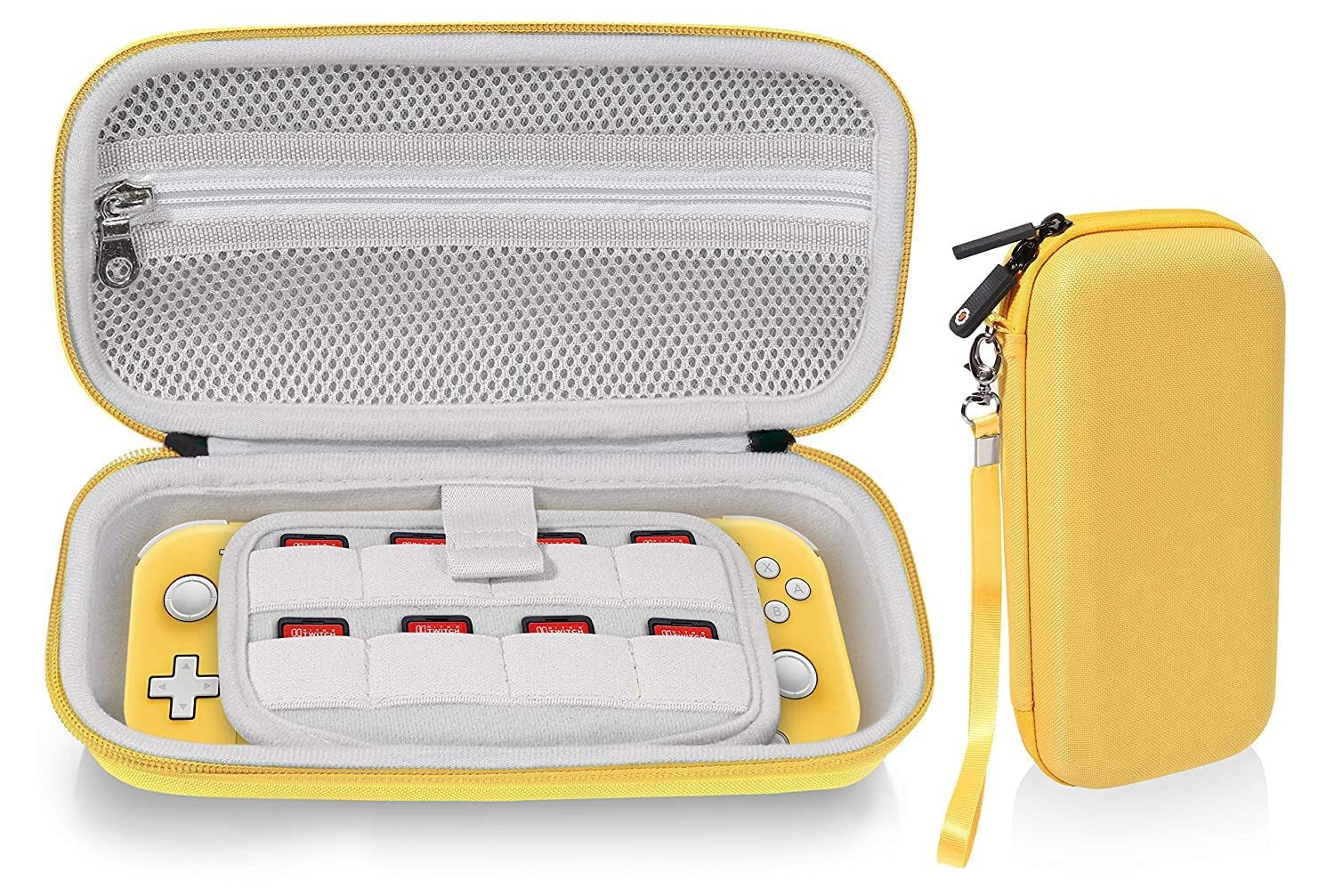 GETGEAR Case for Nintendo Switch Lite, divide panel for extra Screen protection,