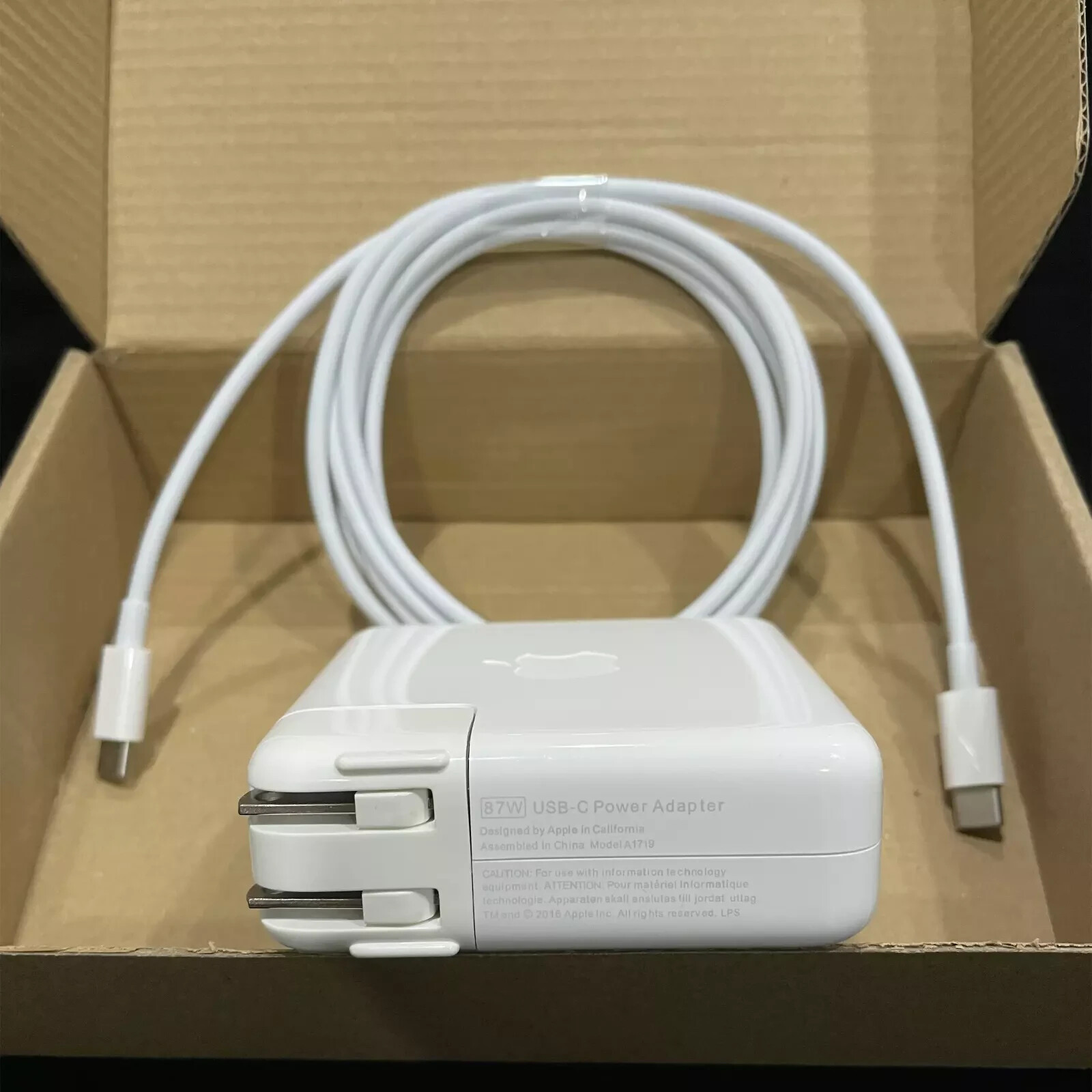 Original 87W USB-C Power Adapter Charger For Apple MacBook Air A2337/A2179/A1932