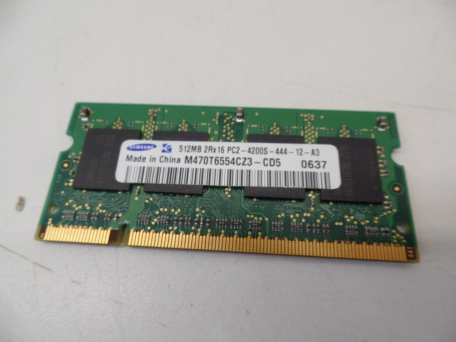 Samsung 512mb 2Rx16 Ram Memory PC2-4200S-444-12