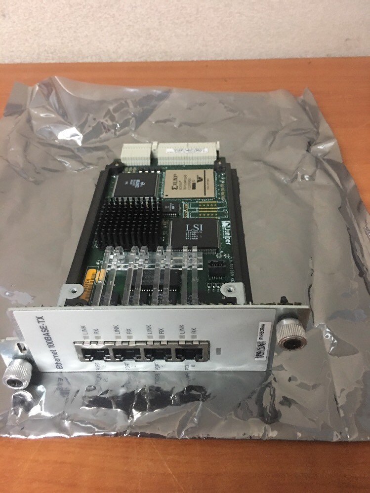 Juniper 710-001889 4-Port Fast Ethernet 100BASE-TX Interface MOD. IPI4HBCBAA