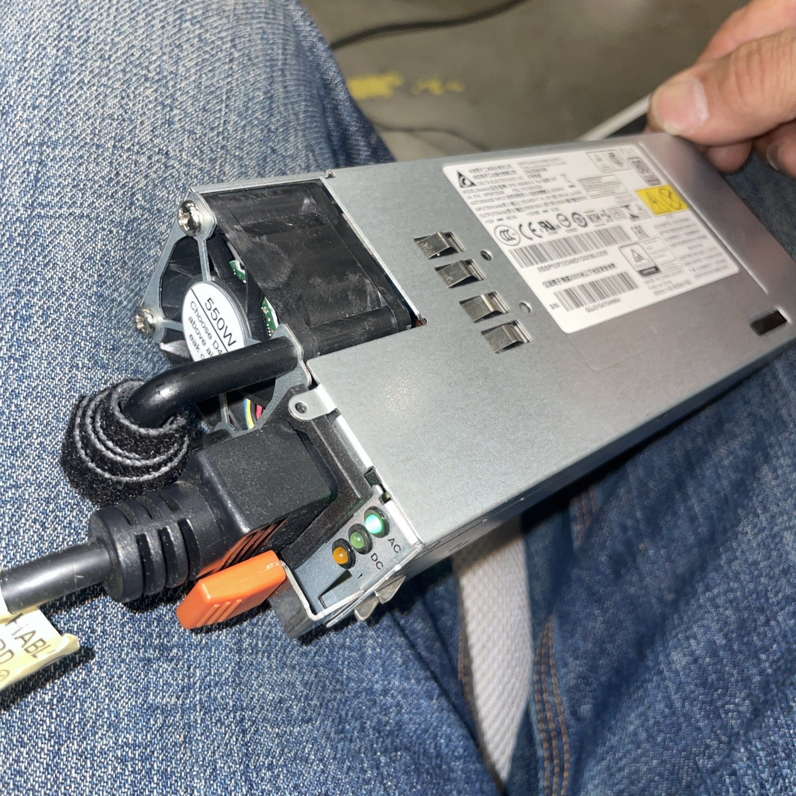 CRMRT Dell EMC 0CRMRT Delta DPS-550AB-45 A 550W Power supply For N3200 Switches