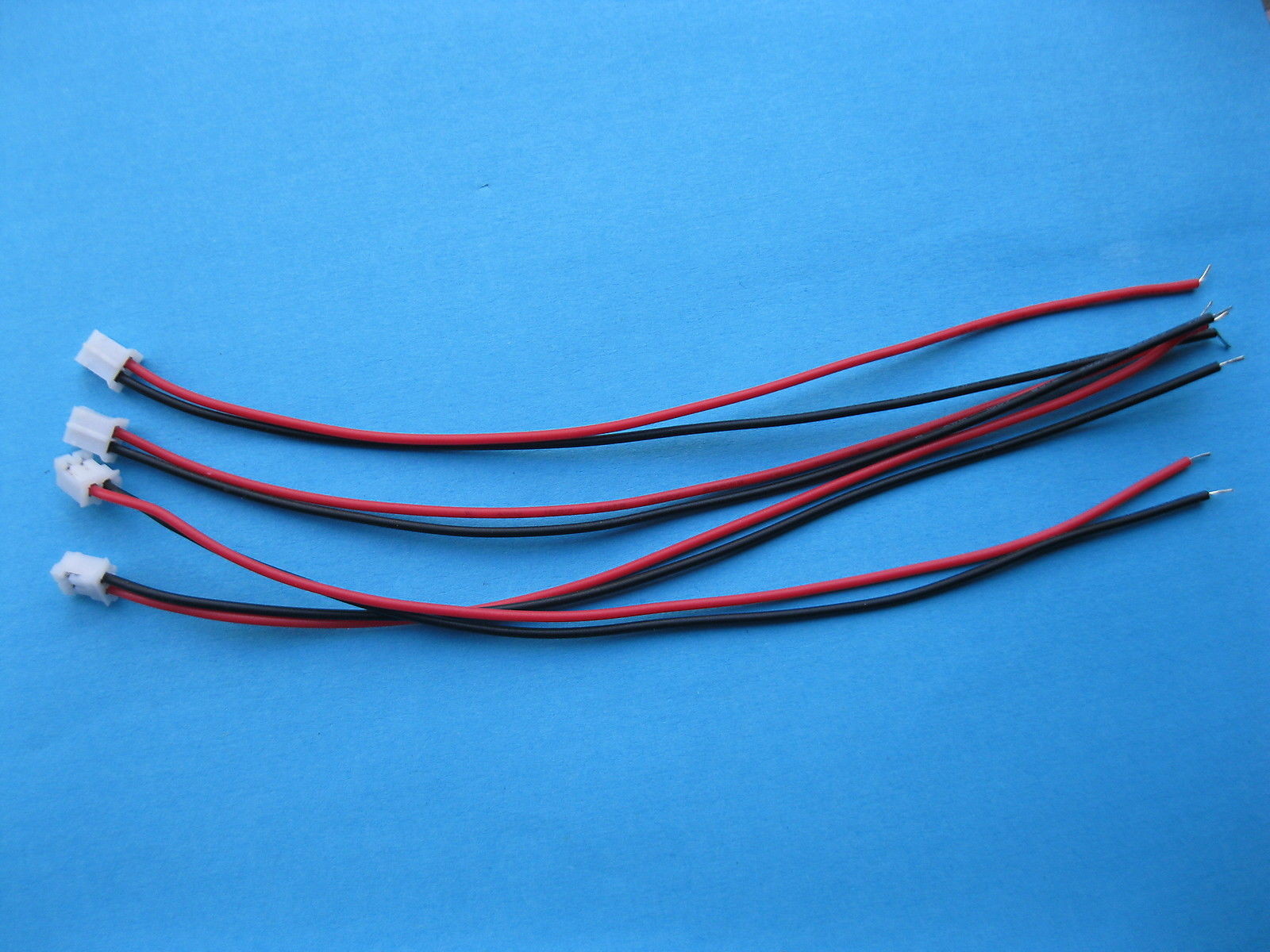 60pcs PH 2.0mm 2Pin Female Polarized Connector w/ 26AWG 7.9inch 20cm Leads Cable