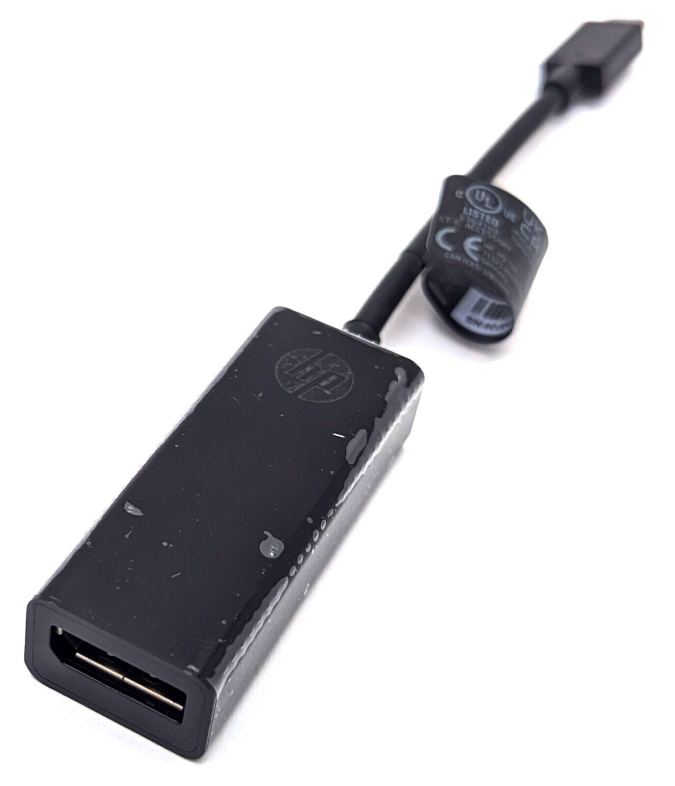 NEW Genuine HP USB-C To DisplayPort DP Adapter (Black) 831119-001 831753-001 NIP