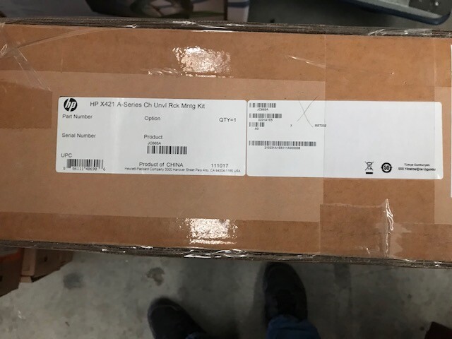 HP X421 A-SERIES Ch UNIVERSAL RACK MOUNT KIT P/N: JC665A