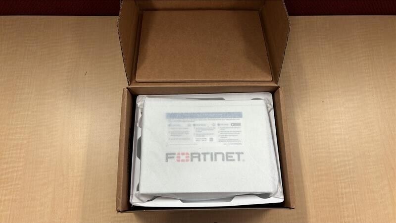 Fortinet FortiGate 60F Security 1YR EXP 12/20/25 (FG-60F-BDL-809-12) - Open Box
