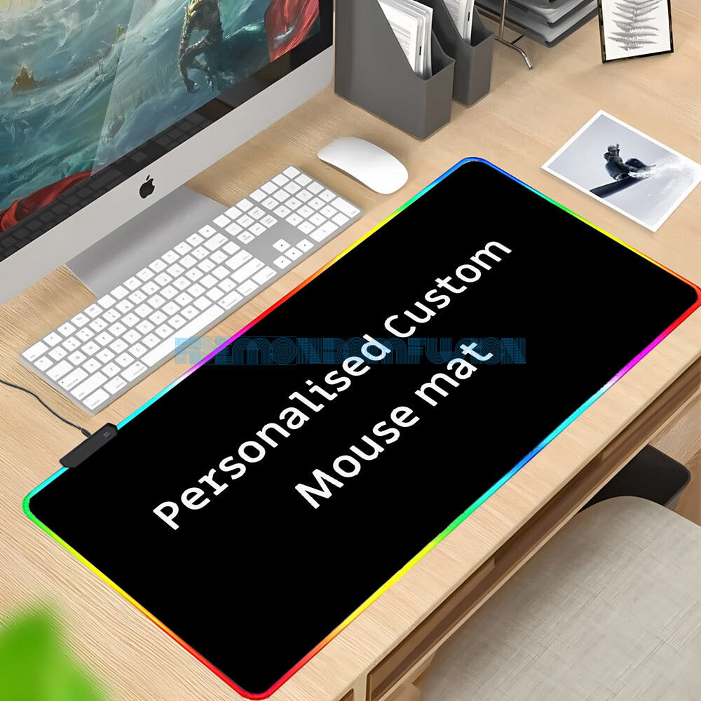 Personalised Custom Picture / logo DIY Unique Mouse Pad Table Play Mat 60*30 cm