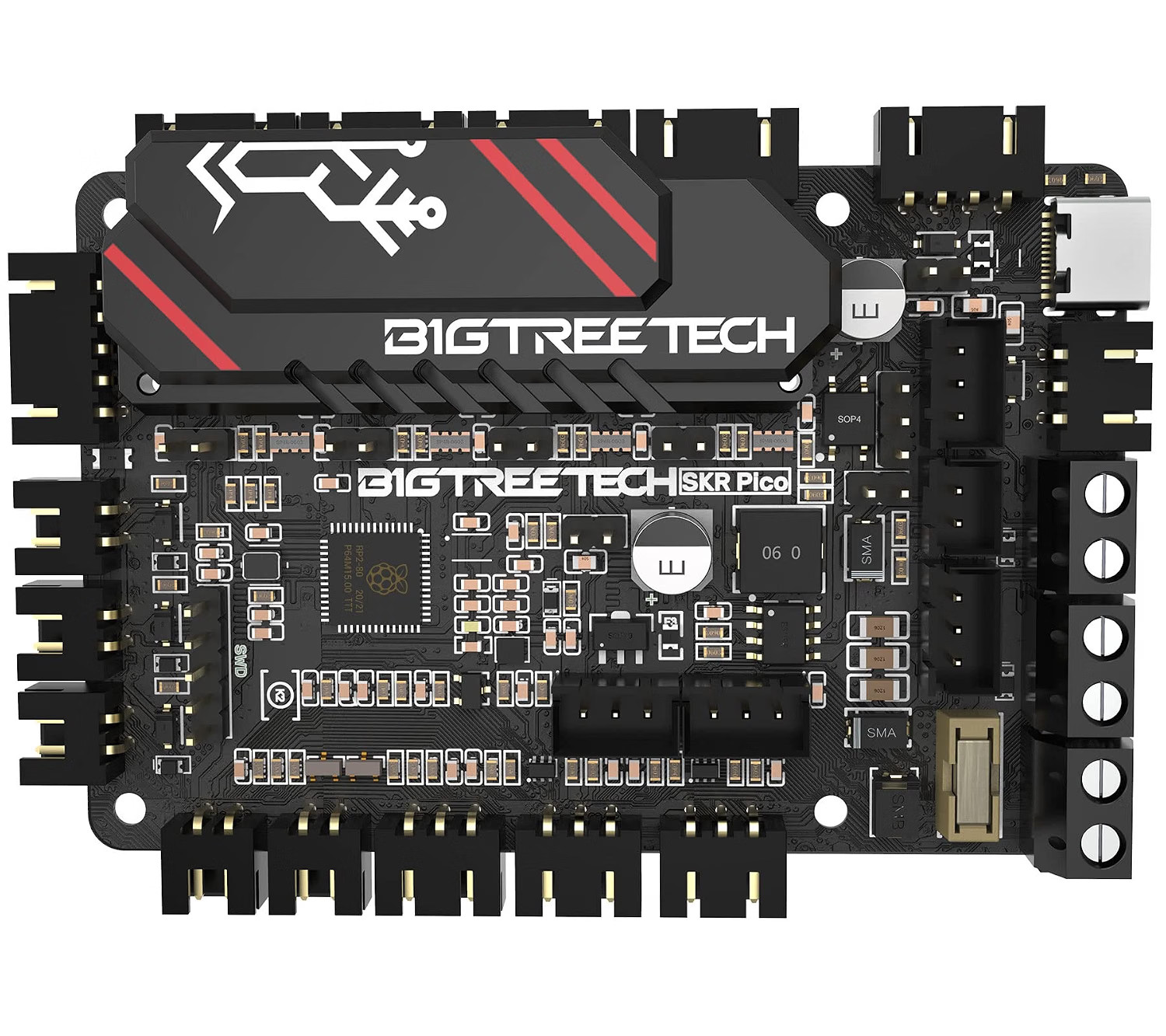 BIGTREETECH SKR PICO V1.0 Control Board Integrated 4 Axis TMC2209 UART
