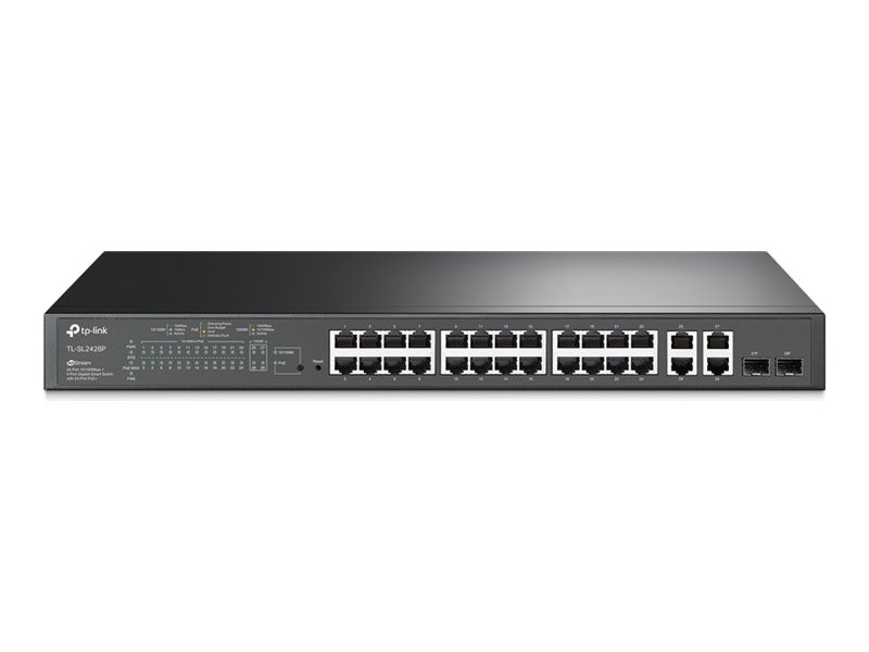 TP-Link JetStream TL-SL2428P V6.6 Switch L3 smart 24 x 10/100 + TL-SL2428P